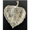Image 3 : Silver 1.86G Leaf Pendant, Suggested Retail Value $40