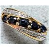 Image 2 : Silver 4G Sapphire 1.5Ct Ring (~Size 7.25)), Suggested Retail Value $240