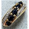 Image 3 : Silver 4G Sapphire 1.5Ct Ring (~Size 7.25)), Suggested Retail Value $240