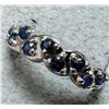Image 2 : Silver 3.75G Sapphire 0.6Ct Ring (~Size 7.25), Suggested Retail Value $220