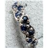 Image 3 : Silver 3.75G Sapphire 0.6Ct Ring (~Size 7.25), Suggested Retail Value $220