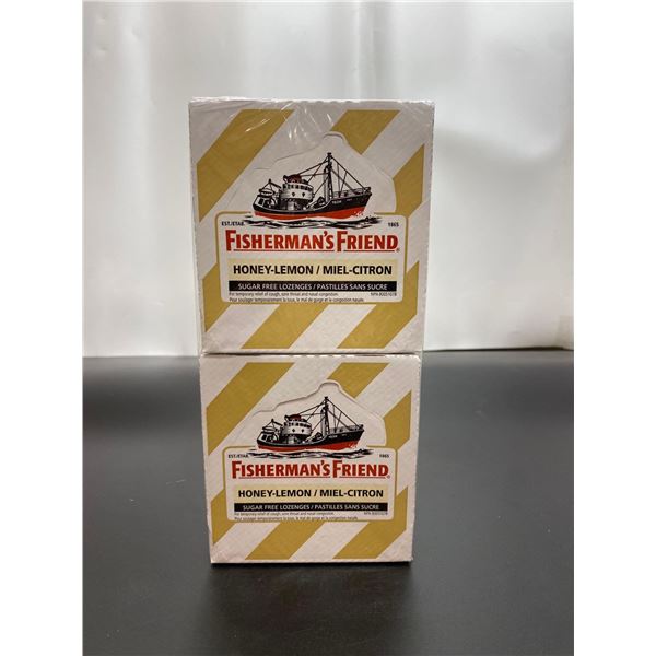 Fisherman's Friend Honey-Lemon Sugar Free Lozenges 8x22 Per Box