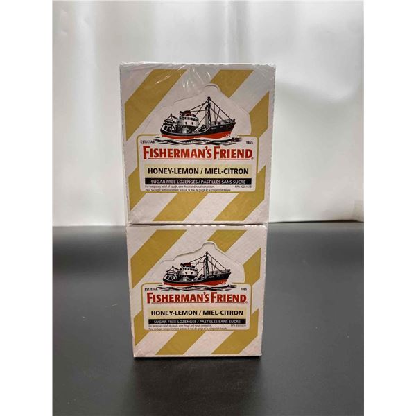 Fisherman's Friend Honey-Lemon Sugar Free Lozenges 8x22 Per Box