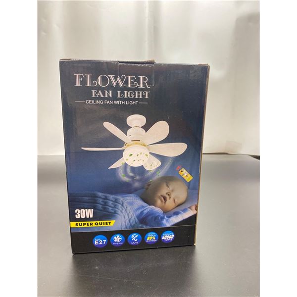 Flower Fan Light  30W Super Quiet