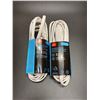 Image 1 : Globe Extention Cord  3m / 9.8 ft Lot of 2