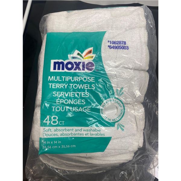 Moxie Multipurpose Terry Towels 48ct ​​​​​​[x=