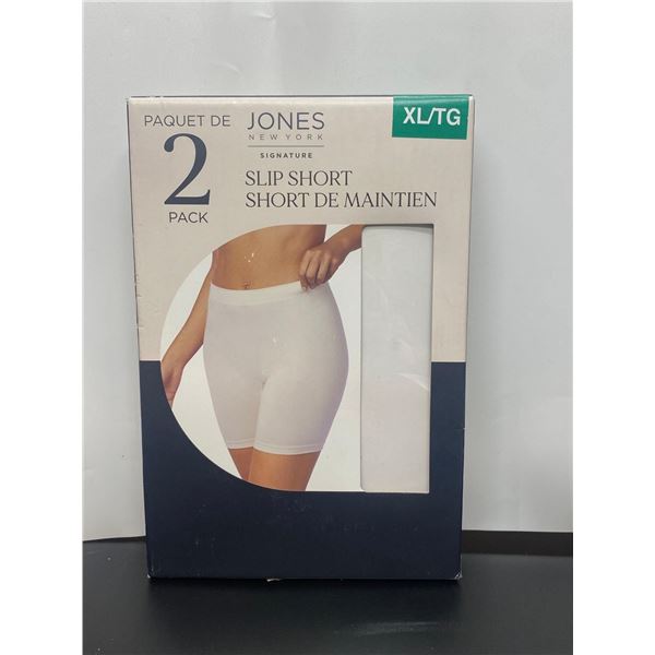 Jones New York Signature Slip Short  2pack  Size: XL/TG