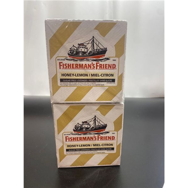 Fisherman's Friend Honey- Lemon Sugar Free Lozengers 8x22 2boxs