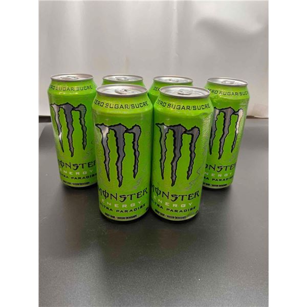 Zero Sugar Monster Energy Drink Ultra Paradible  6x473mL