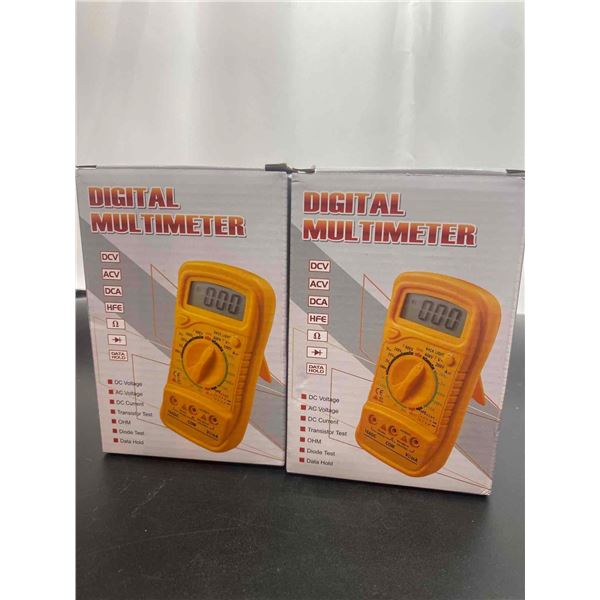 Digital Multimeter  Lot of 2