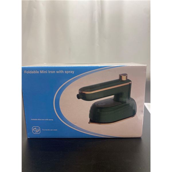 Foldable Mini Iron With Spray