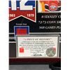 Image 3 : COURNOYER #12- COLLECTOR FRAMED PICTURE WITH MONTREAL FORUM SEAT PIECE, : issued by: GREATS OF THE G