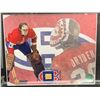 Image 2 : KEN DRYDEN #29- COLLECTOR FRAMED PICTURE WITH GAME USED STICK PIECE, : issued by: GREATS OF THE GAME