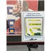 Image 3 : KEN DRYDEN #29- COLLECTOR FRAMED PICTURE WITH GAME USED STICK PIECE, : issued by: GREATS OF THE GAME