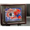 Image 1 : BRENDAN GALLAGHER #11- COLLECTOR FRAMED PICTURE WITH GAME USED STICK PIECE, : issued by: GREATS OF T