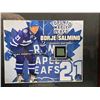 Image 2 : BORJE SALMING #21 - COLLECTOR FRAMED PICTURE WITH M.L.G SEAT PIECE, : issued by: GREATS OF THE GAME,