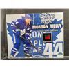 Image 2 : MORGAN RIELLY #44 - COLLECTOR FRAMED PICTURE WITH GAME USED STICK PIECE, : issued by: GREATS OF THE 