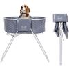 Image 1 : Arf Pets Elevated Foldable Pet Bath Tub