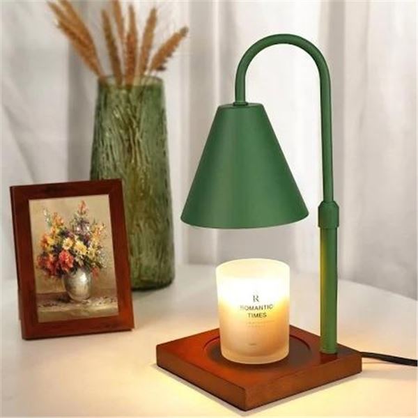 Candle Warmer Lamp Green