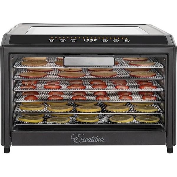 Excalibur Electric Food Dehydrator Performance Series 6-Tray with Adjustable Temperature Control Inc