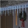 Image 1 : Sylvania 20 Twinkling Light Molded Pure White Icicles Set