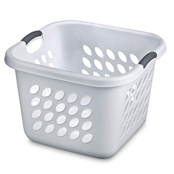 Sterilite Ultra 53L Laundry Basket Lot of 6 ( SEE PHOTO FOR DAMAGE)
