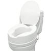 Image 1 : Pepe - Toilet Seat Riser with Lid Raised Toilet Seat, Toilet Riser for Seniors, Toilet Seat Raisers,