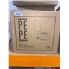 Image 2 : Pepe - Toilet Seat Riser with Lid Raised Toilet Seat, Toilet Riser for Seniors, Toilet Seat Raisers,