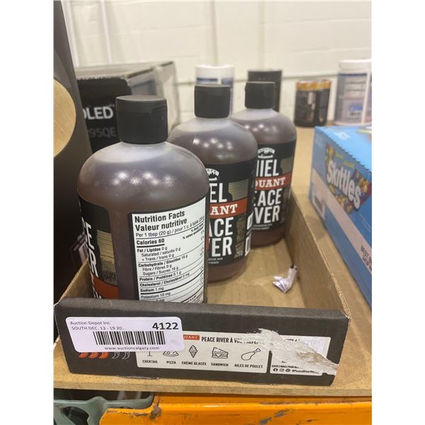 Peace River Chilli Flavour Honey 3 x 750g