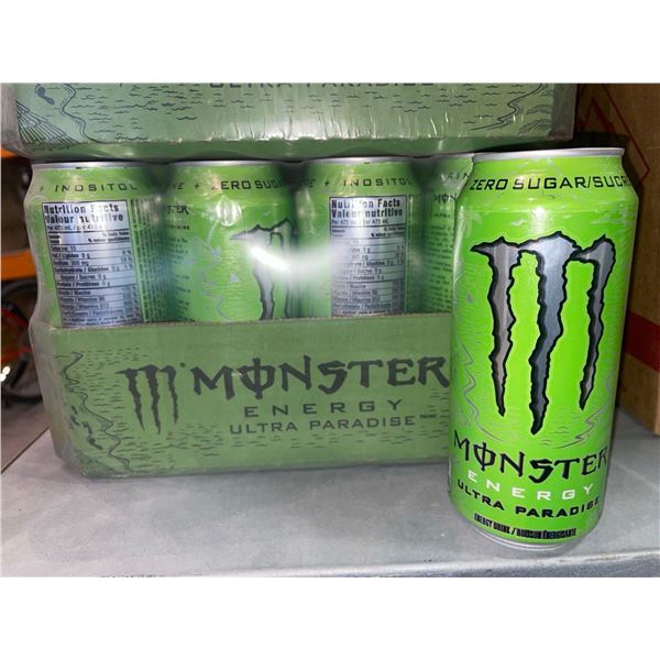 Monster Energy Ultra Paradise Energy Drink 12 x 473ml