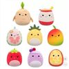 Image 1 : Squishmallows 5" Mini Plush 8-Pack Assorted Food Characters Ultra-Soft Toys