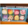 Image 2 : Squishmallows 5" Mini Plush 8-Pack Assorted Food Characters Ultra-Soft Toys