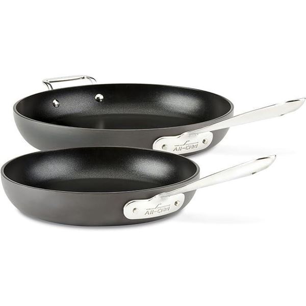 All-Clad HA1 Non Stick 10" and 12" Fry Pan Set