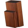 Image 1 : ENOKING Universal Knife Block Without Knives, Acacia Wood Knife Holder/Knife Organizer with Removabl