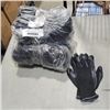 Image 1 : 40 NEW PAIRS OF RUBBER DIPPED WORK GLOVES, 4 BUNDLES OF 10