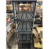 Image 2 : BLACK 5 TIER PLASTIC SHELF