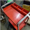 Image 2 : TWO TIER ROLLING CART