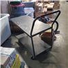Image 1 : TWO TIER ROLLING SHOP CART