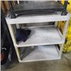 Image 2 : TWO SMALL PLASTIC SHELVES