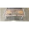 Image 2 : CAST IRON PATIO BENCH AND STOOL