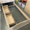 Image 8 : WASHED MAPLE SINGLE CAPTAINS BEDFRAME WITH STORAGE AND NIGHTSTAND