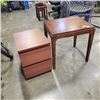 Image 1 : SMALL TABLE AND 2 DRAWER IKEA NIGHTSTAND