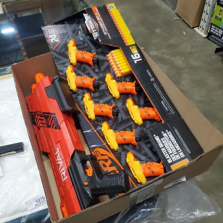 Nerf Rival Collection NERF RIVAL GUN AND ALPHA STRIKE BLASTER SET 23 PCS