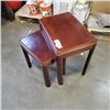 Image 2 : TWO NESTING TABLES