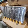 Image 1 : BANK OF 7 STAINLESS MAILBOXES WITH INDIVIDUAL KEYS