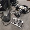 Image 2 : VINTAGE OLYMPUS OM20 CAMERA WITH BAG AND ACCESSORIES