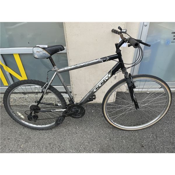 GREY CCM BIKE
