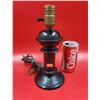Image 1 : Very Heavy Antique Steel Table Lamp