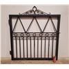 Decorative Heavy Metal Garden Gate