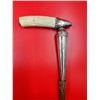 Image 2 : VTG Sterling Silver & Bone Handled Walking Cane